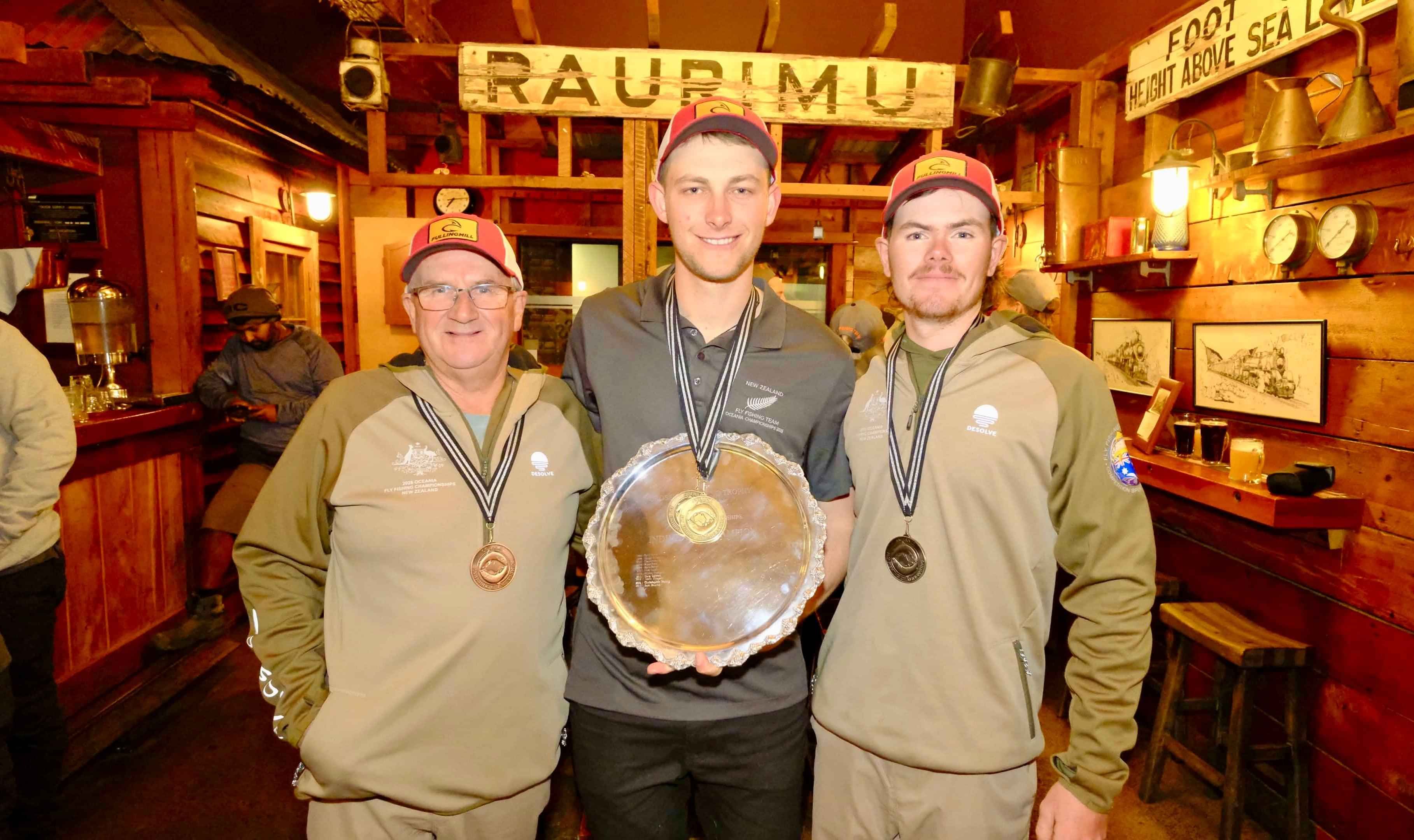 Ollie Bassett is the 2026 Oceania fly fishing champion