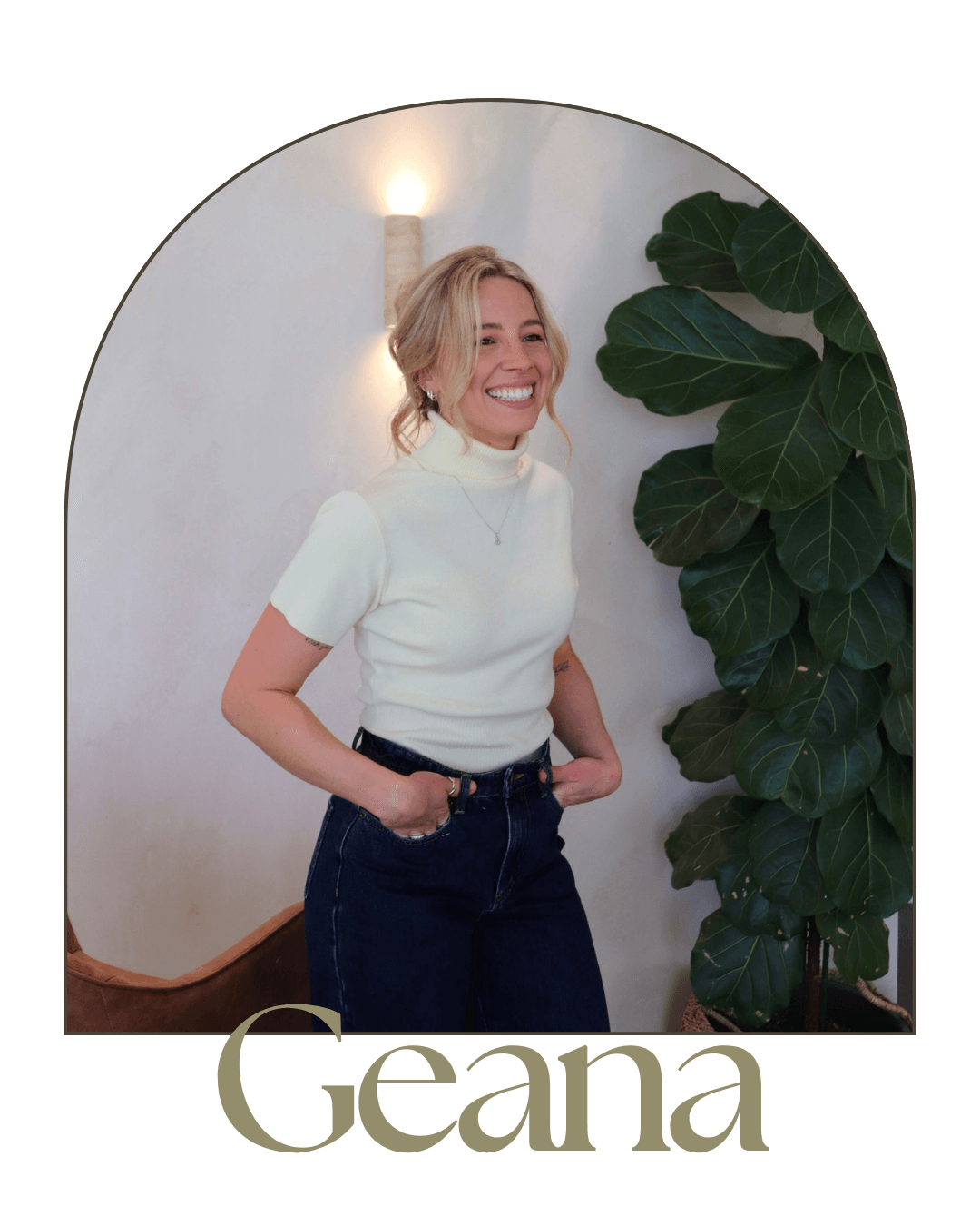 Geana senior stylist at Wild Daisy Hair.