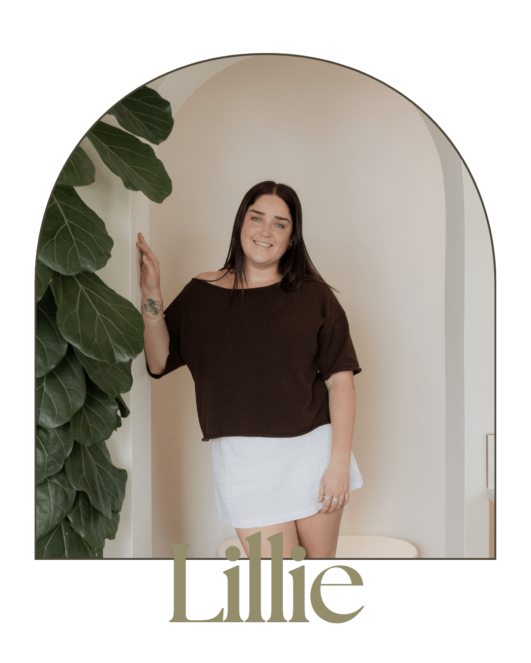 Lillie, emerging hair stylist at Wild Daisy Hair.
