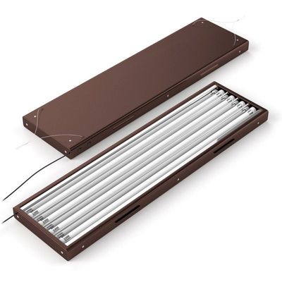 4ft Fluorescent Enclosure w/ 4x 54w T5 Lamps