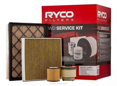 Ryco 4WD Service Kit / Ford Ranger 2011-2022 / Ford Everest 2015-2022 P5AT 3.2L &amp; P4AT 2.2L