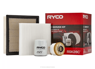 Ryco 4WD Service Kit / Isuzu DMax &amp; MUX 4JJ1 2012+