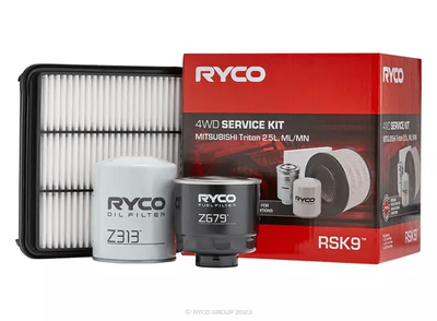 Ryco 4WD Service Kit / Mitsubishi Triton ML &amp; MN Pajero Sport 4D56 2.5L TD