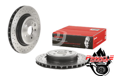 Brembo Prime Drilled Rear Brake Rotors / Lexus ISF 360mm