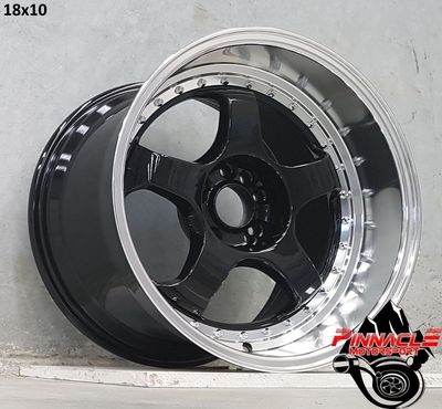 Wolf Wheels S1P - Gloss Black - 18x10.0
