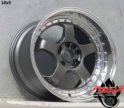 Wolf Wheels S1P - Matte Gunmetal - 18x9.0