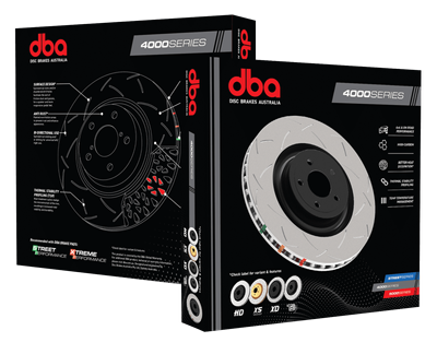 DBA 4000 Series T3 Slotted Brake Rotors