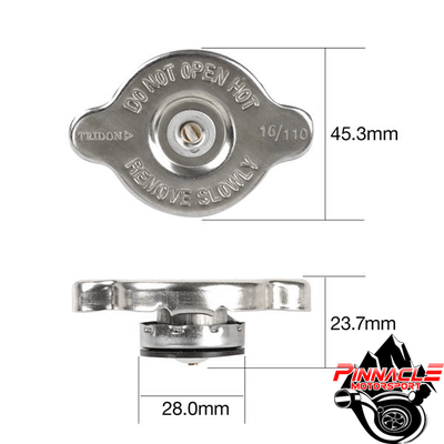 Tridon Radiator Cap 16 Psi - 110 kPa / 28mm