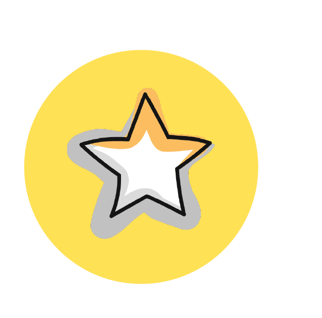 star icons representing common organisational challenges AraHina helps solve — no shared vision, unclear values, and lack of action plan.