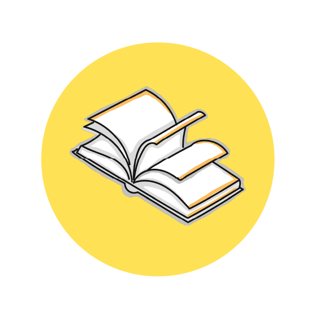 Book icon representing common organisational challenges AraHina helps solve — no shared vision, unclear values, and lack of action plan.
