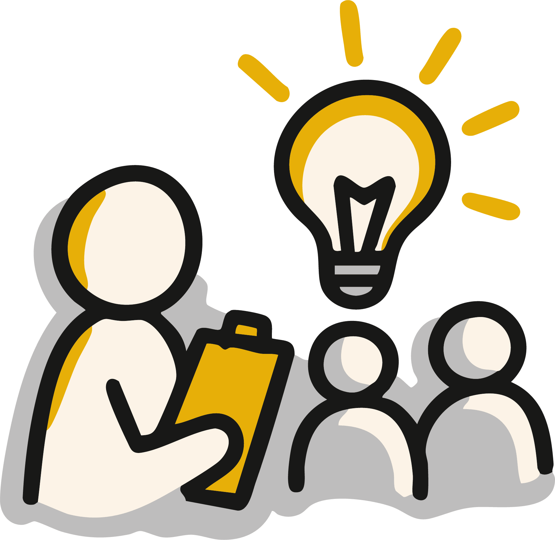 door icon representing common organisational challenges AraHina helps solve — no shared vision, unclear values, and lack of action plan.