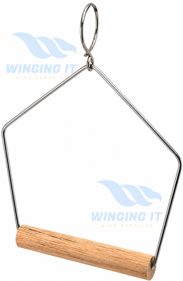Percell Triangle Bird Swing 10cm