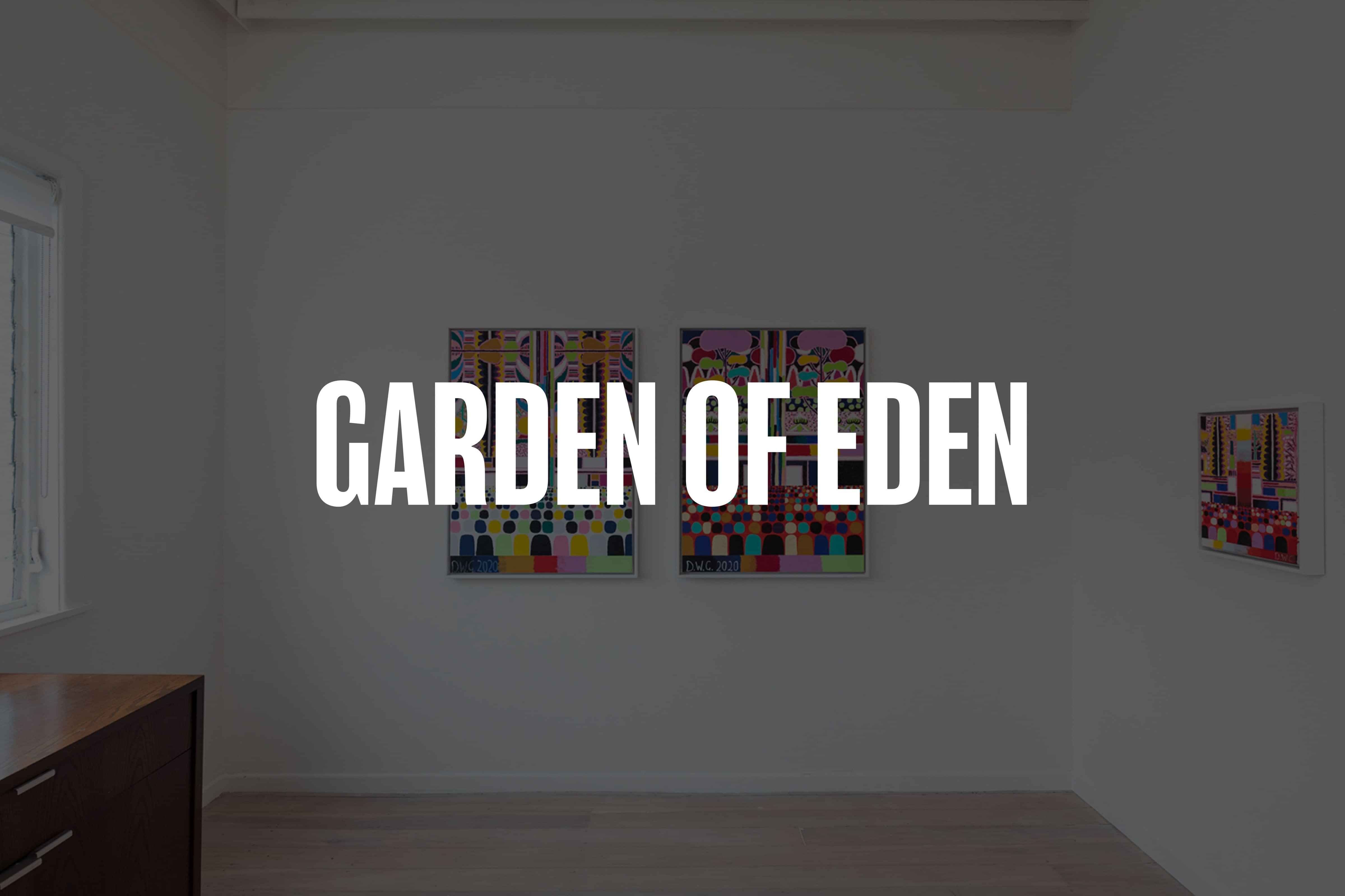 Garden of Eden, title of series of works by Darryn George