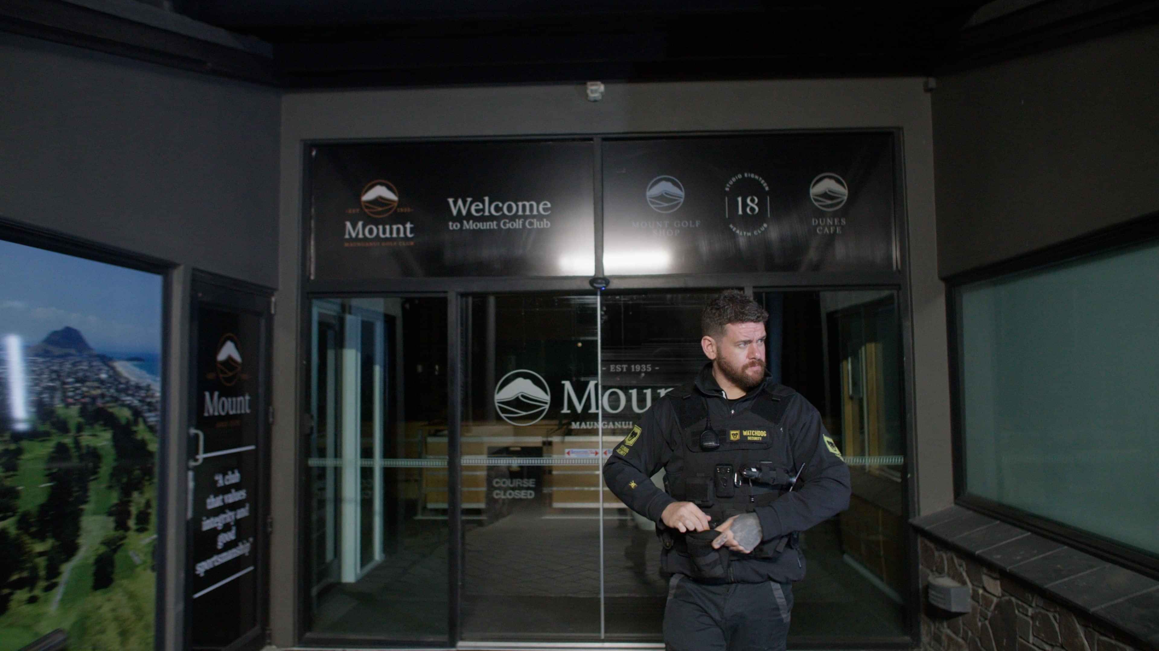 Watchdog Security Guard at The Mount Golf Club