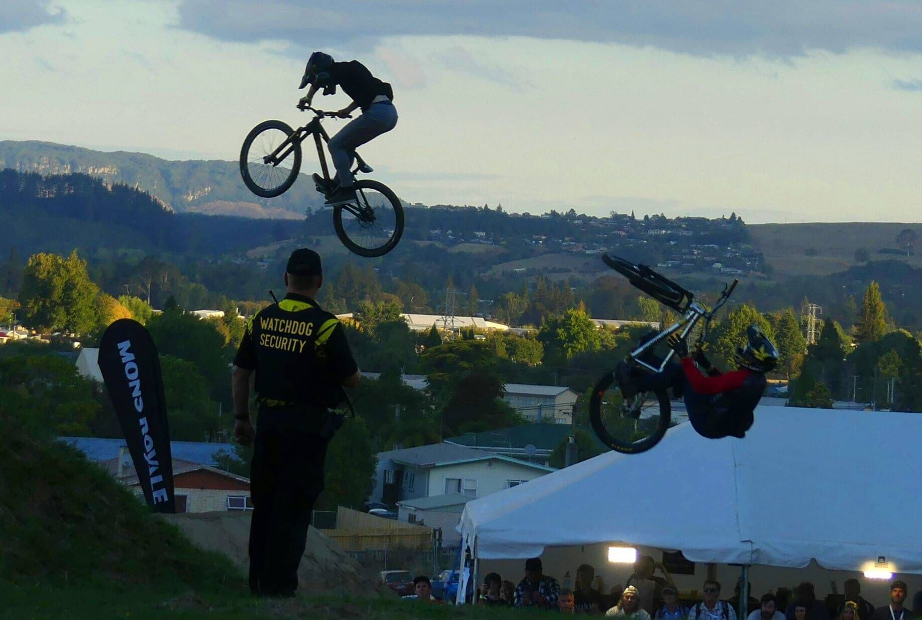 Watchdog Security Guard at the Motor Cross Event