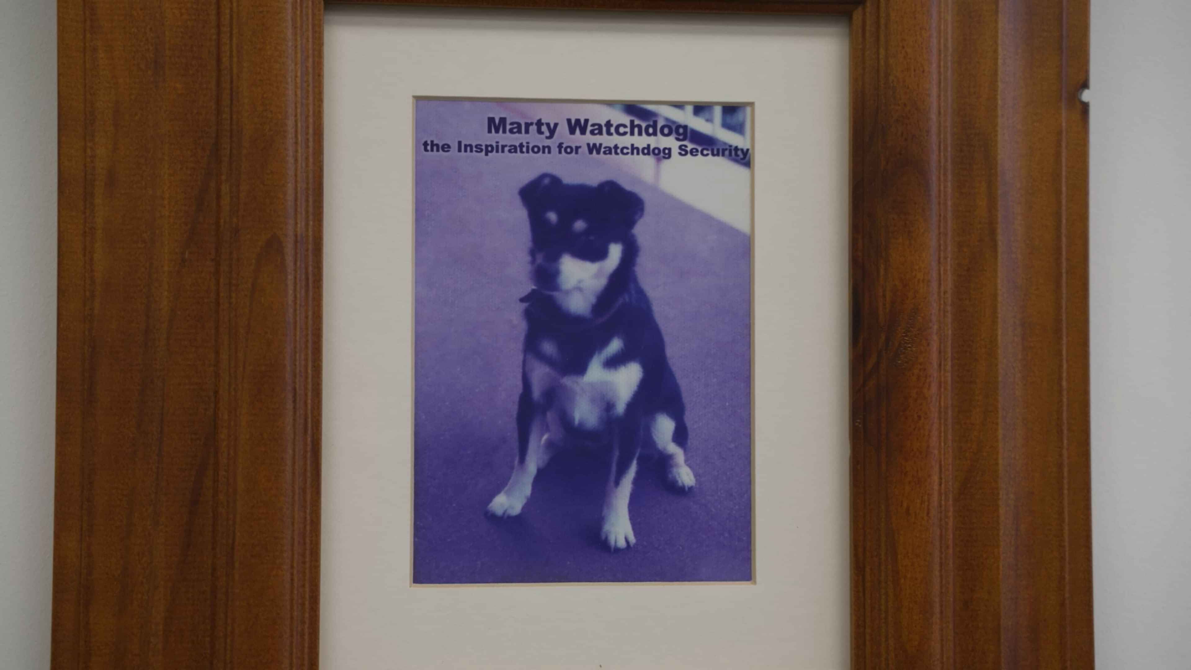 Marty Watchdog - the inspiration for Watchdog Security