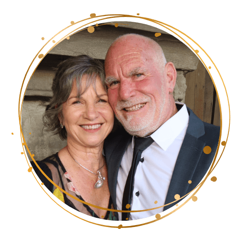 The Circle co-founders, Christine and Tony Bull