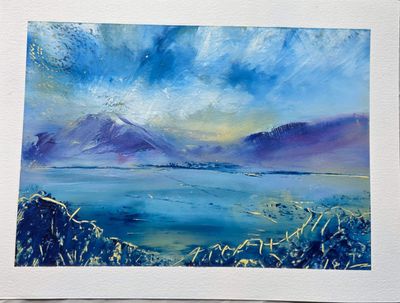 Exploratory Landscape in Oil &amp; Cold Wax with Karen Piercy