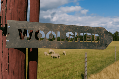 Signs - Woolshed