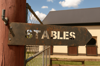 Signs - Stables