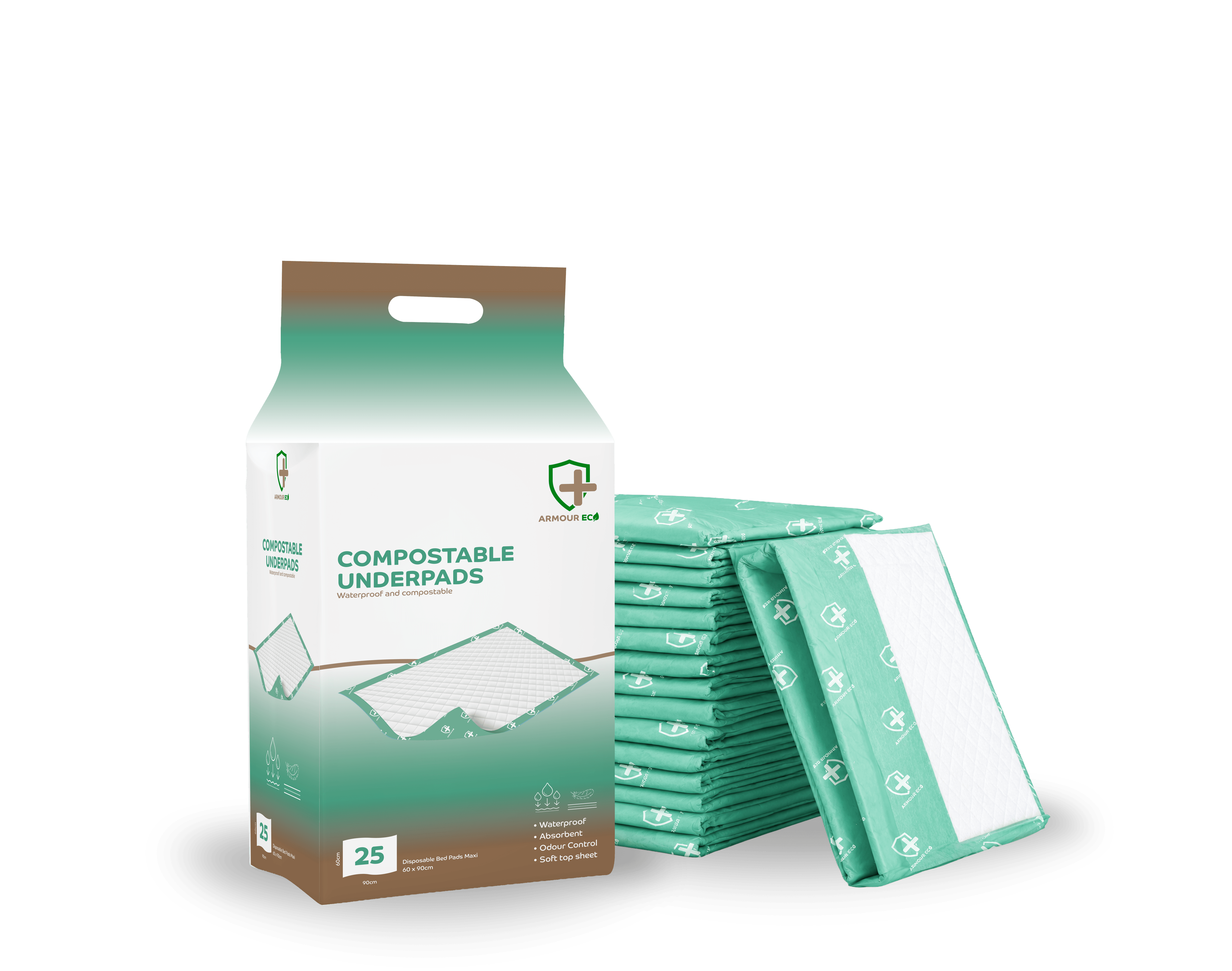 Red Soluble Strip Laundry Bags