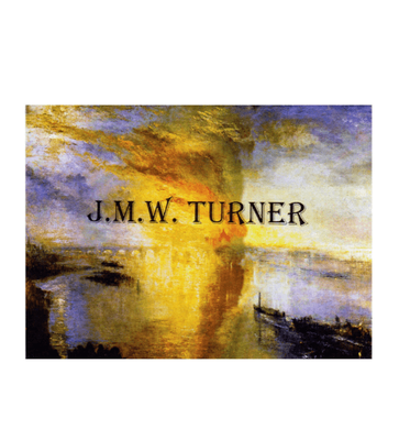 JMW Turner Boxed Set of 16 Blank Note Cards with Envelopes
