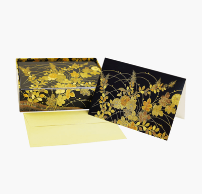 Peter Pauper Press Autumn Grasses Blank Notecards 14 Pack &amp; Envelopes