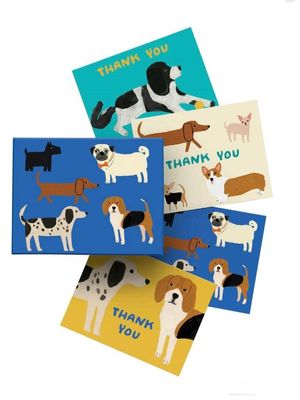 Roger La Borde Shaggy Dogs 8 Pkt All Occasion &amp; Thank You Cards