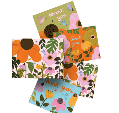 Roger La Borde Sunday Morning 8 Pack Boxed Thankyou Notecards