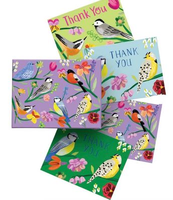 Roger La Borde Bird Haven 8 Pack Boxed All Occasion &amp; Thank-you Notecards