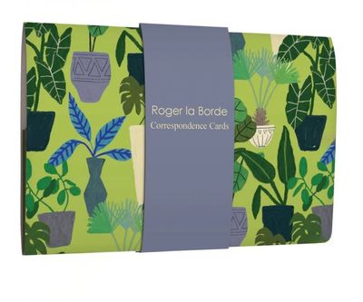 Roger La Borde Jungle Interior Correspondence Cards 8 Cards &amp; Envelopes
