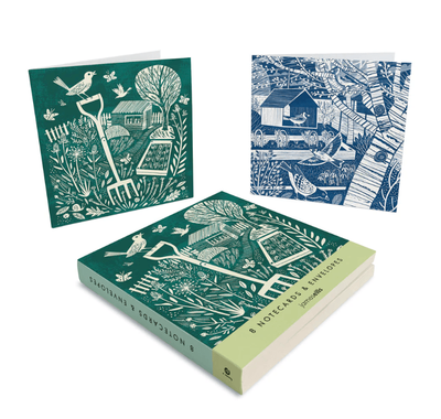 James Ellis Garden Scenes 8 Pack Notecards