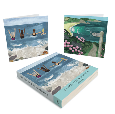 James Ellis - Swimmers &amp; Walkers 8 Pack Notecards