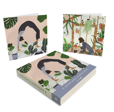 James Ellis Yoga &amp; Botanicals 8 Pack Notecards
