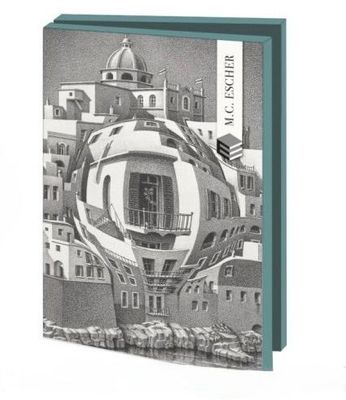 Bekking &amp; Blitz Notecard Folder &amp; Envelopes Impossible Architecture, M.C. Escher