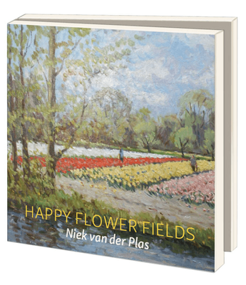 Happy Flower Fields - Bekking &amp; Blitz Notecard Folder With Envelopes
