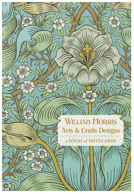 Pomegranate William Morris Arts &amp; Craft Designs Folio Of Notecards