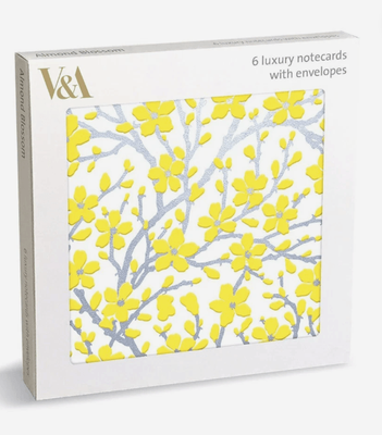 Almond Blossom 6 Pack Luxury Notecards &amp; Envelopes