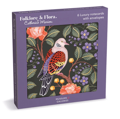 Catherine Marion Folklore &amp; Flora 6 Pack Luxury Notecards &amp; Envelopes
