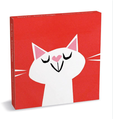 Emily Fox Animal Collages 8 Notecard Pack &amp; Envelopes