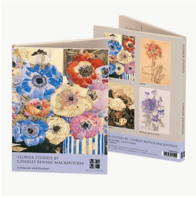 Museums &amp; Galleries Flower Studies 8 Pack With Envelopes