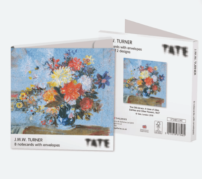 Museums &amp; Galleries JMW Turner 8 Notecard Pack &amp; Envelopes