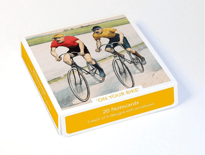 Museums &amp; Galleries On Your Bike 20 Pkt Notecards &amp; Envelopes