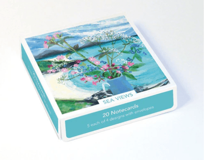 Museums &amp; Galleries Sea Views 20 Pkt Notecards &amp; Envelopes