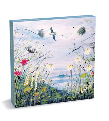 Museums &amp; Galleries Seascape Blooms 8 Notecard Pack &amp; Envelopes