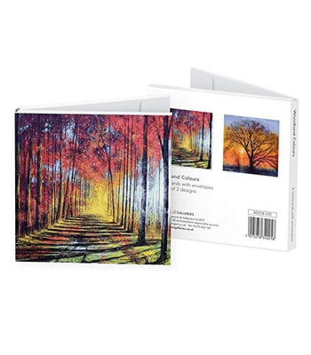 Museums &amp; Galleries Woodland Colors 8 Notecard Pack &amp; Envelopes