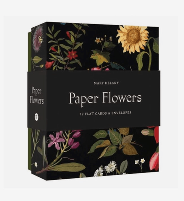 Princeton Press Mary Delaney Paper Flowers 20 Cards &amp; Envelopes