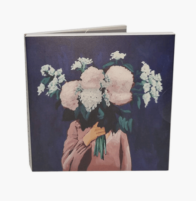 NZ Artist Abbey Merson Midnight Blooms &amp; Lush Blooms 8 Cards &amp; Envelopes