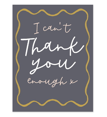 Hammond Gower: Can&#039;t Thank You Enough Cello 10 Pkt - Cards