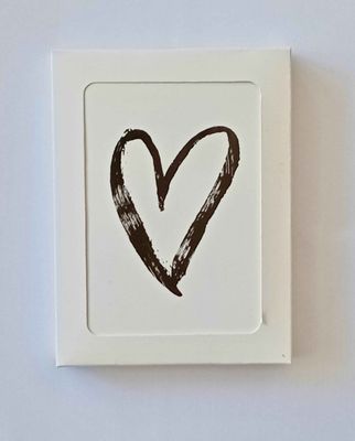 Hammond Gower : Heart +XO  8 Pkt Notecards 2 Designs